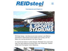 Tablet Screenshot of grandstands.net